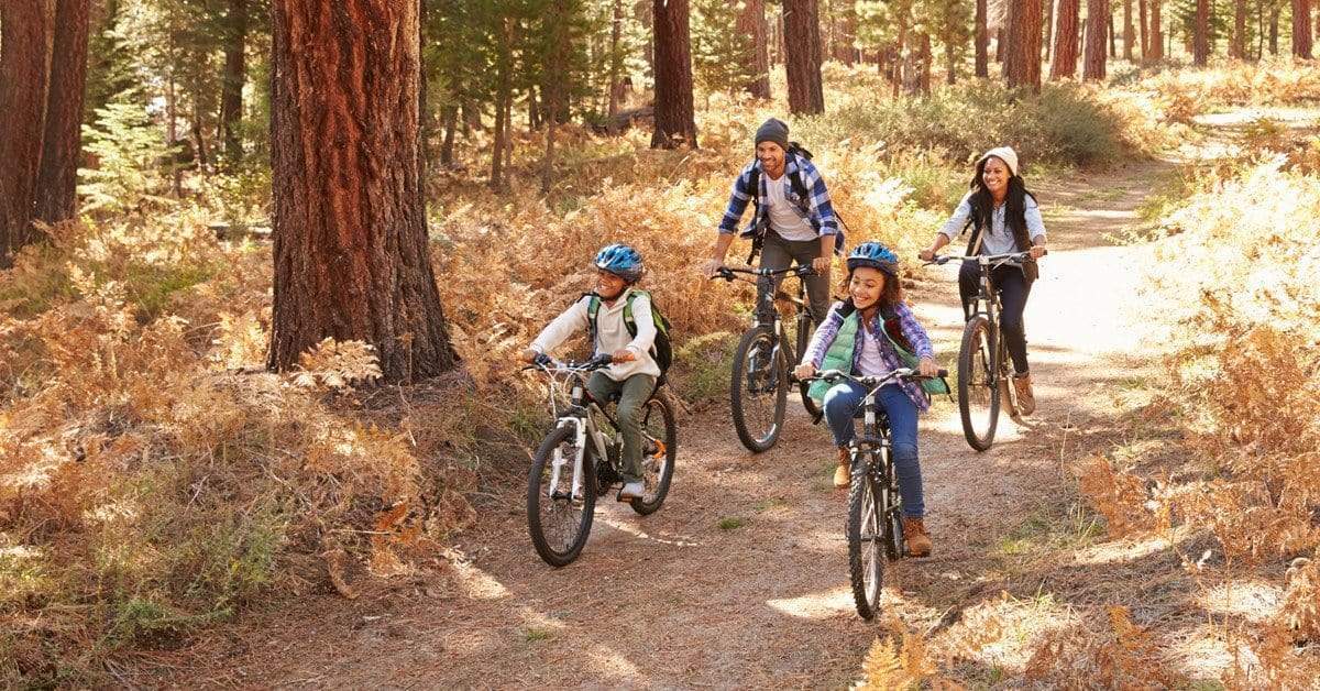 Family bike clearance ride