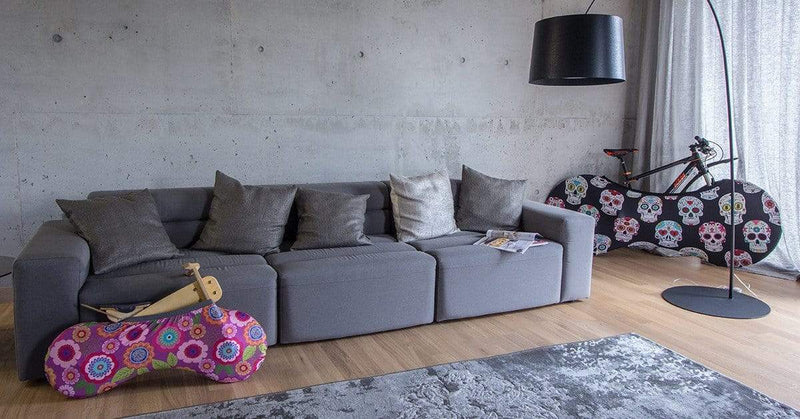 Make your bicycle storage at home a piece of art: vol 1