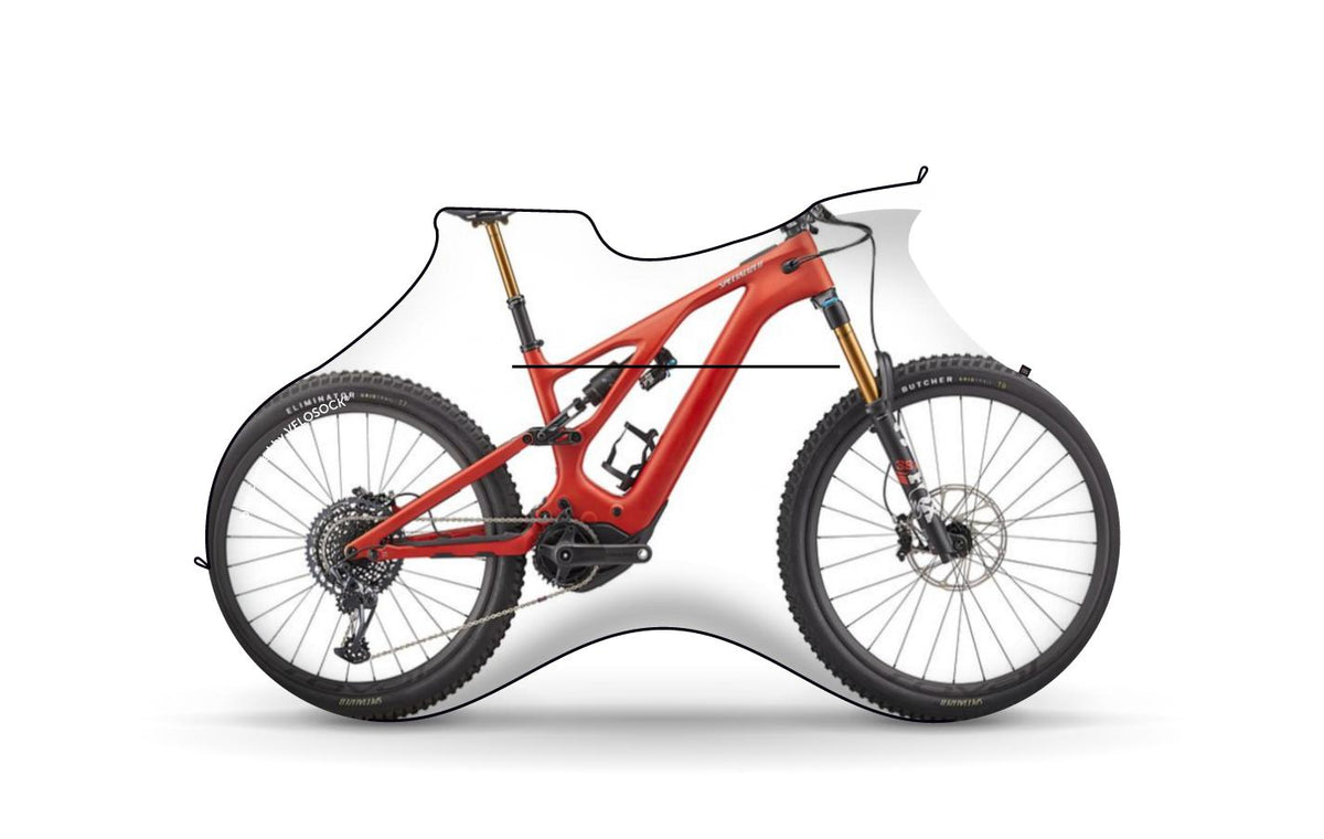 Custom velosock Full MTB XL cover - waterproof bike cover for bike racks – photo 1