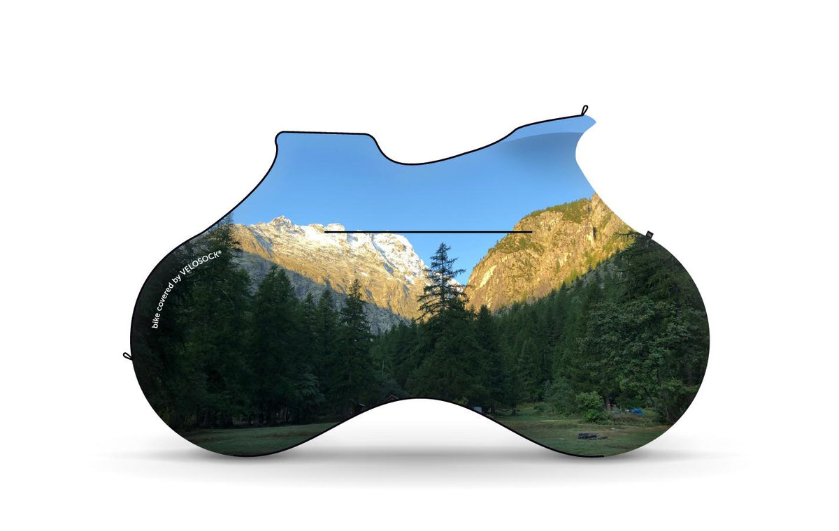 Custom velosock Full MTB XL cover bike cover for bike racks – photo 1