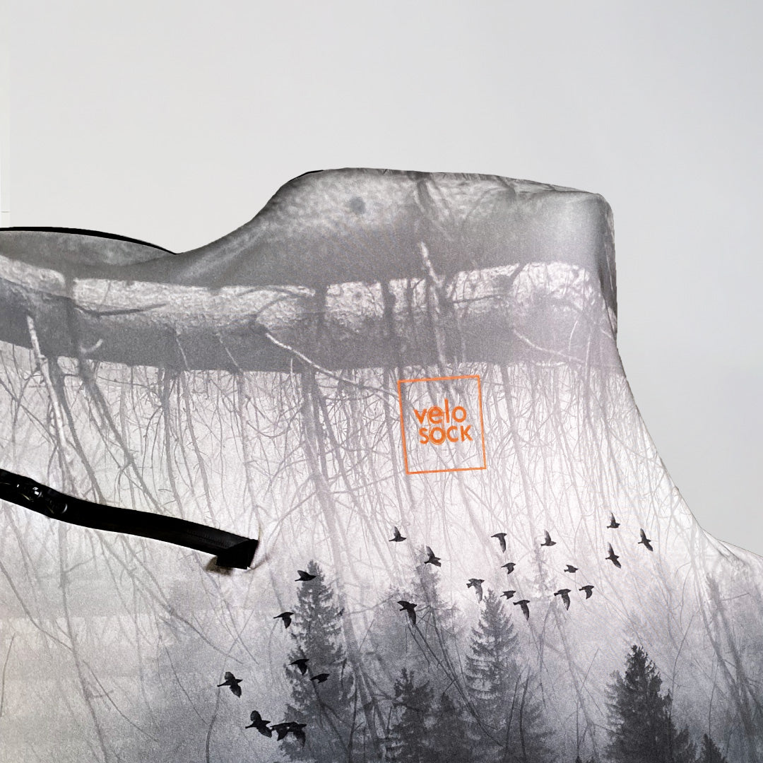 Mystic Forest bike cover for bike racks – photo 3