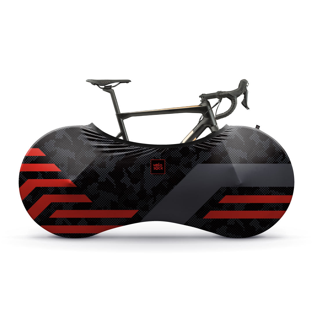 Red lines indoor bike cover – photo 2