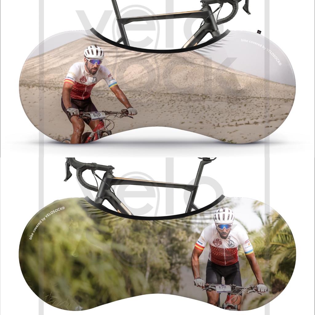 Chiara Schwarz Custom Indoor bike cover for bike racks – photo 1