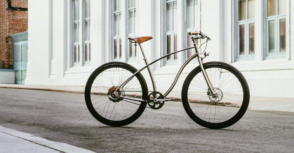 lightest electric bicycle Velotric Tempo Lightweight Commuter Ebike - 39LBS - 60 Miles Range The front and rear disc brakes The Lightest Electric Bike: A