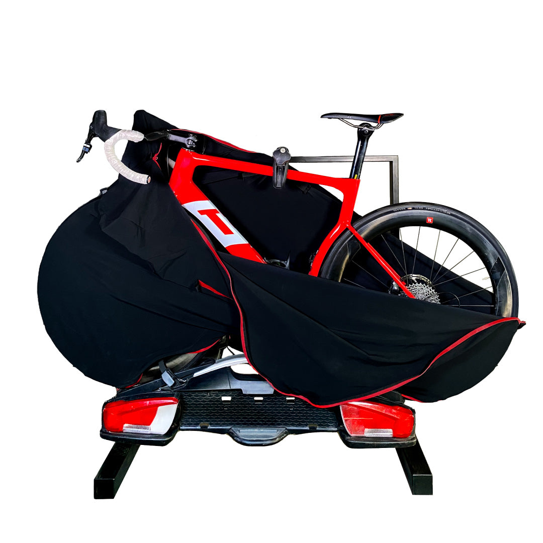 Housse de protection vélo Velosock Indoor Bike Cover - Camo noir rose