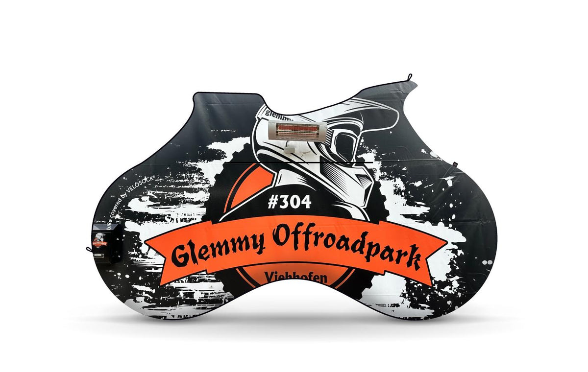 Custom velosock Full MTB XL cover bike cover for bike racks – photo 1