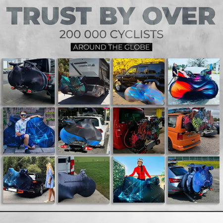Motion Wave bike cover for bike racks – photo 10