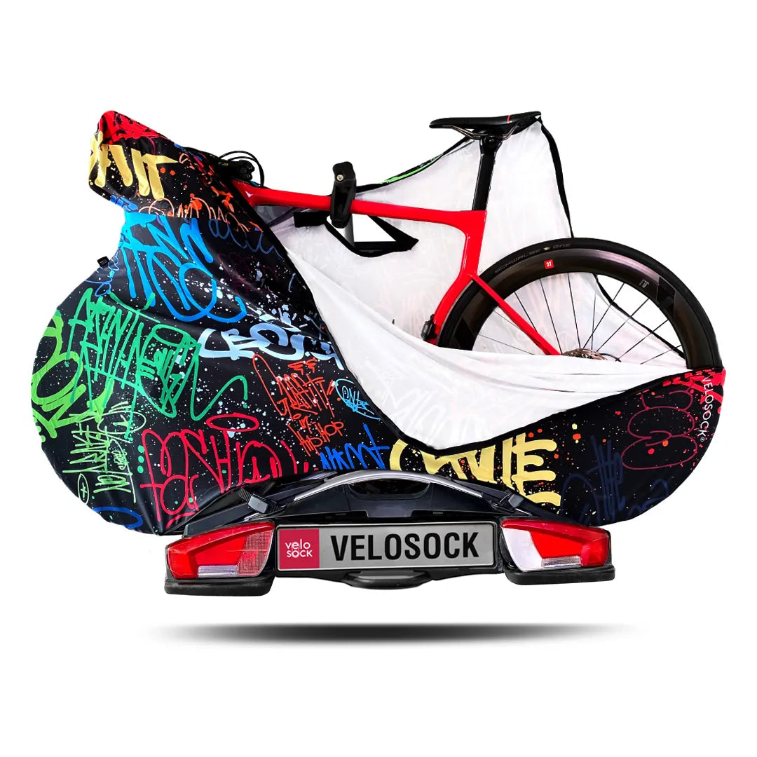 fahrradhelm graffiti Full Bike Cover