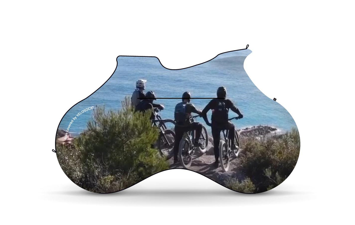 Custom velosock Full MTB XL cover bike cover for bike racks – photo 1