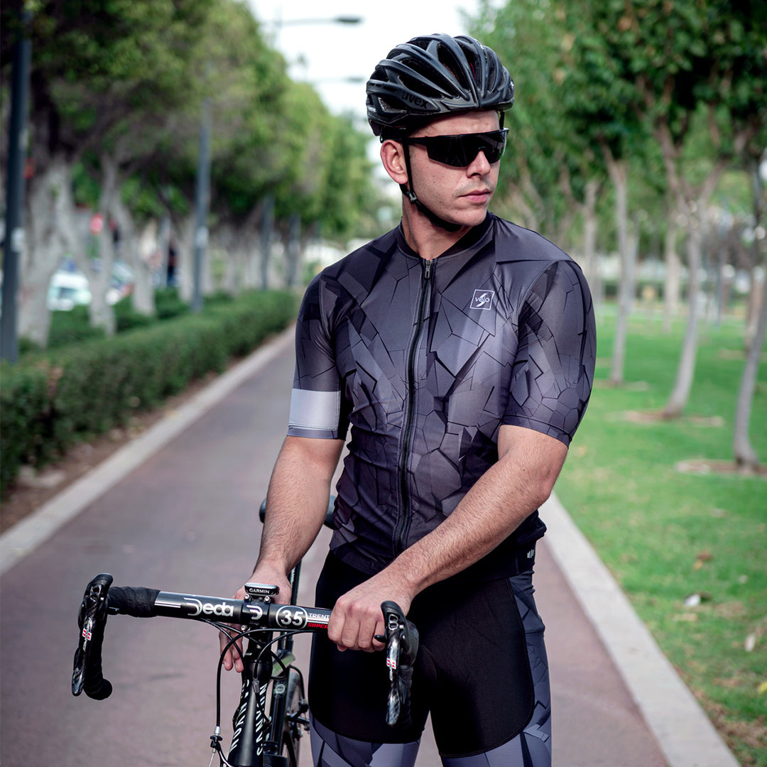 Ecuador Full Zipper Bike Short Sleeve Cycling Jersey For