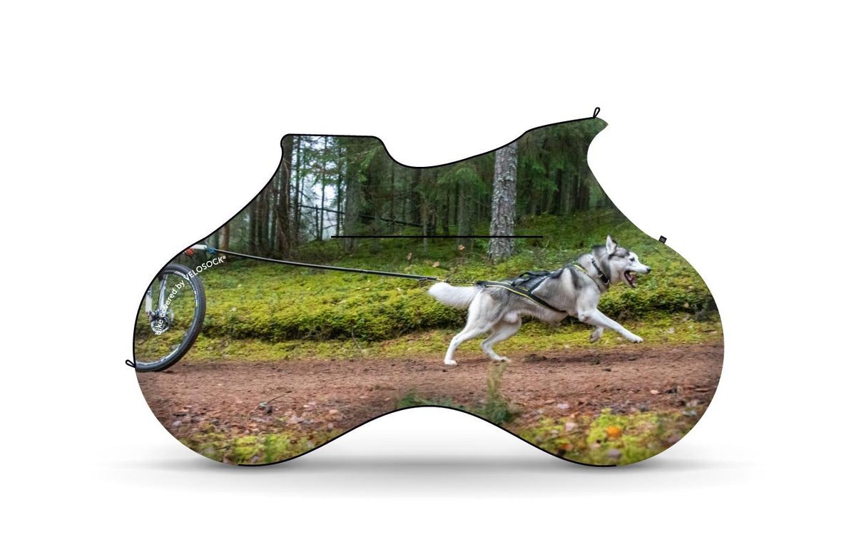 Custom velosock Full MTB XL cover bike cover for bike racks – photo 1