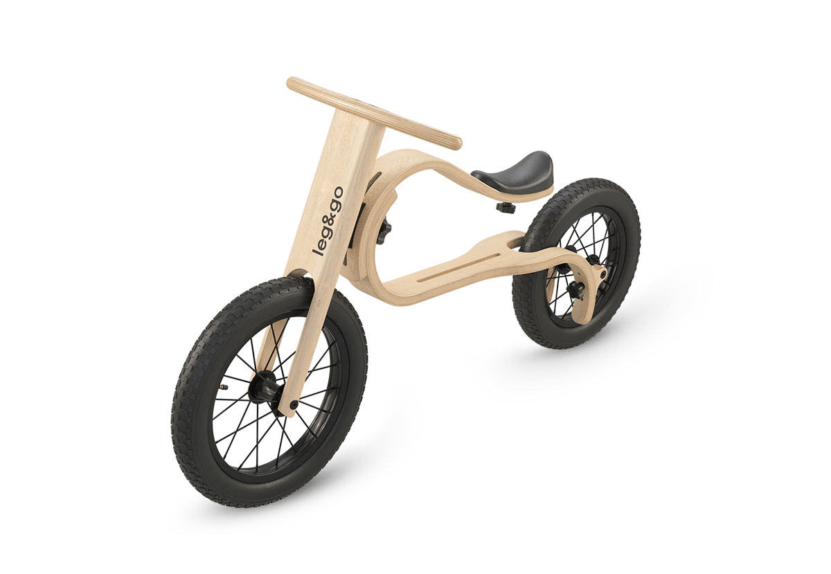 TRANSFORMABLE leg&go BALANCE BIKE 3in1+ VELOSOCK KIDS’ COVER