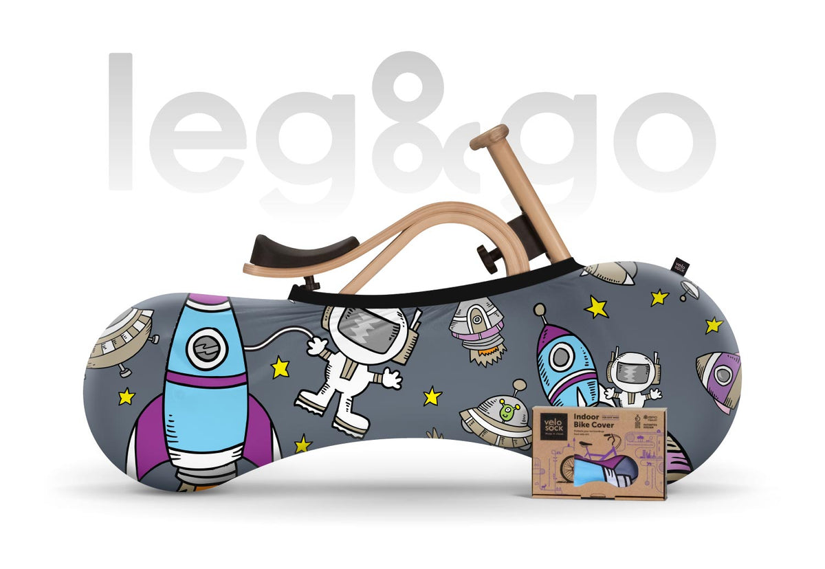 TRANSFORMABLE leg&go BALANCE BIKE 3in1+ VELOSOCK KIDS’ COVER
