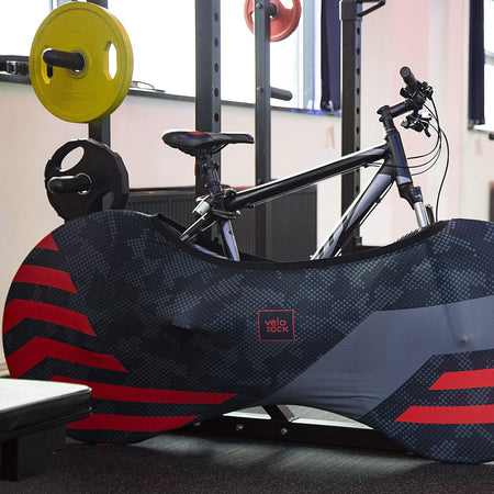 Red lines indoor bike cover – photo 3