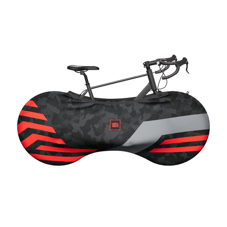 Red lines indoor bike cover – photo 1