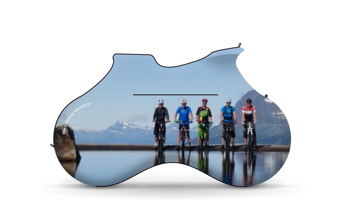 Custom velosock Full MTB XL cover bike cover for bike racks – photo 1