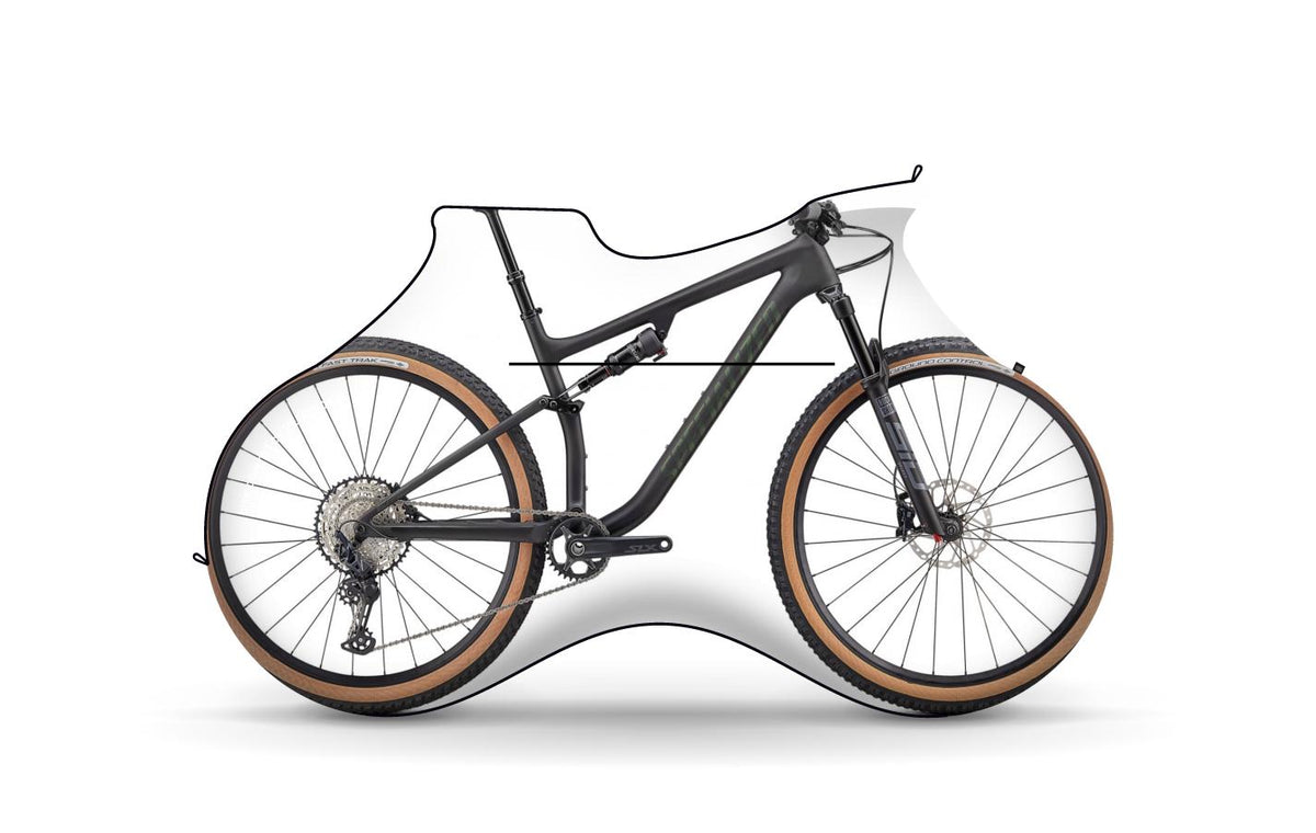 Custom velosock Full MTB XL cover - standard bike cover for bike racks – photo 1