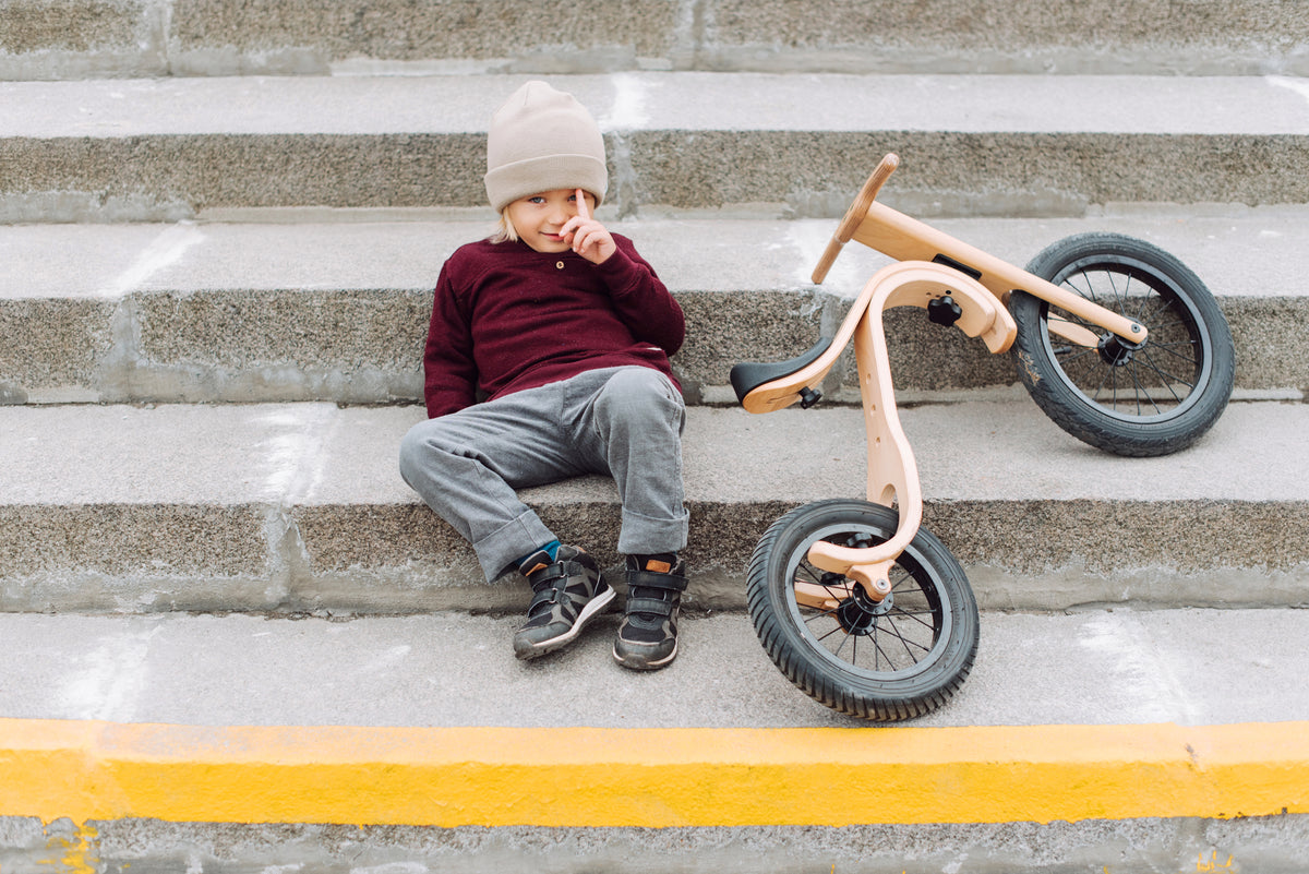 TRANSFORMABLE leg&go BALANCE BIKE 3in1+ VELOSOCK KIDS’ COVER
